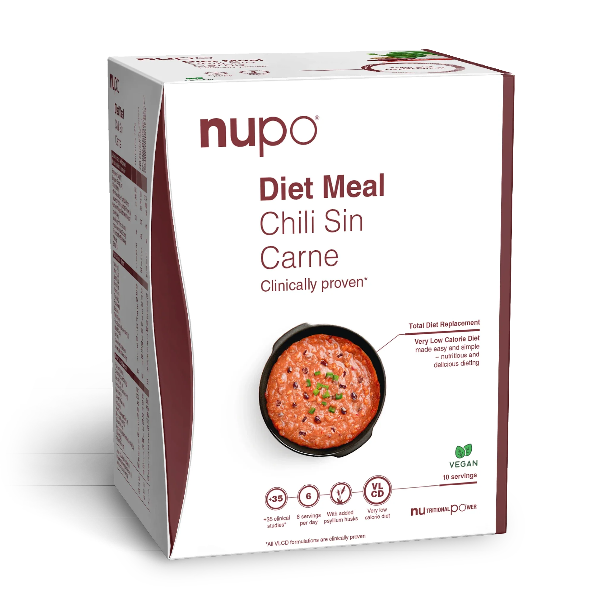 Nupo Diet Ястие Чили син карне